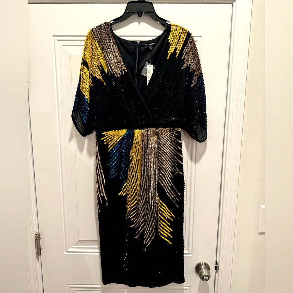 Gianni Bini Bridget Beaded Sequin Dress